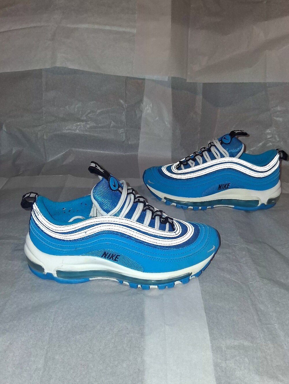 Nike Air Max 97 Retro Blue Hero Sneakers, Women 7